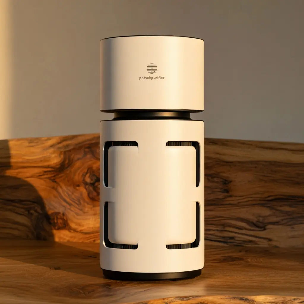 Pet Air Purifier with H13 HEPA Filter, Removes Pet Hair, Dander, Dust and Odors, Quiet Air Cleaner for Bedroom, Living Room and Home